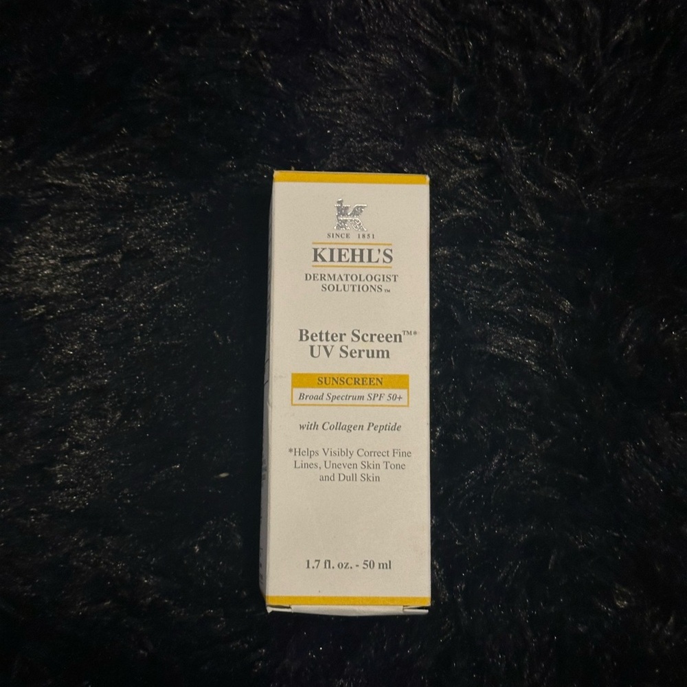 2 products tg!!
Kiehl's Better Screen UV Serum 
MadHippie Hydrating Facial SPF